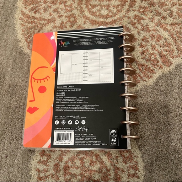 Happy Planner Vibrant Sunburst Design - Picture 7 of 7